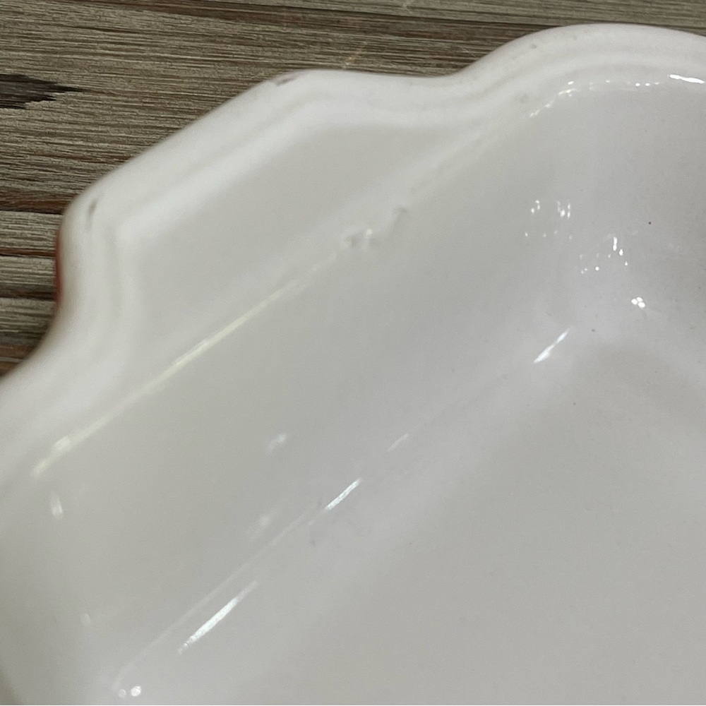 Emile Henry France Modern Classics Ceramic Rectangular Baking Dish Red 9.2"x6.7" - Picture 15 of 17